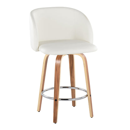 Majestic Office Furniture 25" Fixed-Height Counter Stool - Set of 2