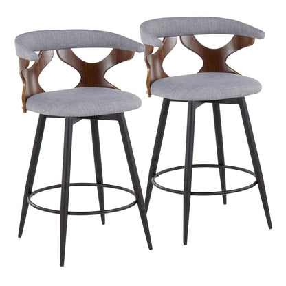 Majestic Office Furniture 25" Fixed-Height Counter Stool - Set of 2
