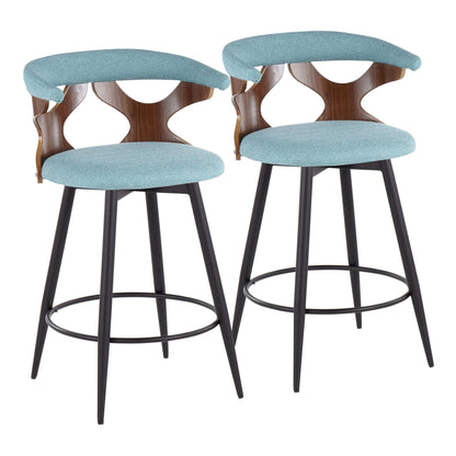 Majestic Office Furniture 25" Fixed-Height Counter Stool - Set of 2