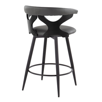 Majestic Office Furniture 25" Fixed-Height Counter Stool - Set of 2