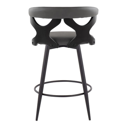 Majestic Office Furniture 25" Fixed-Height Counter Stool - Set of 2