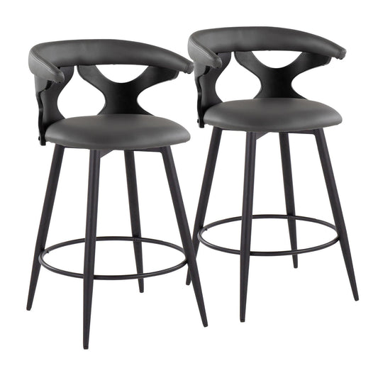 Majestic Office Furniture 25" Fixed-Height Counter Stool - Set of 2