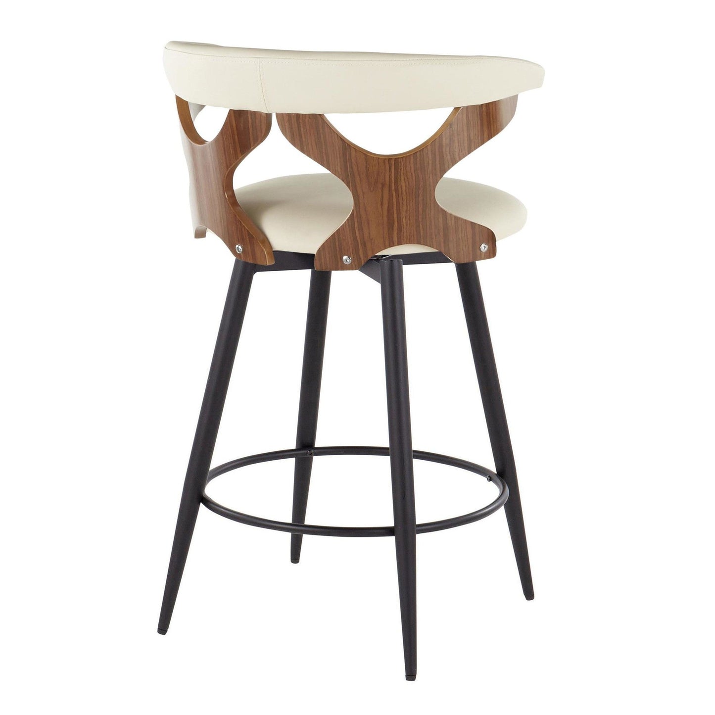 Majestic Office Furniture 25" Fixed-Height Counter Stool - Set of 2