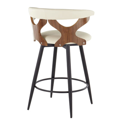 Majestic Office Furniture 25" Fixed-Height Counter Stool - Set of 2