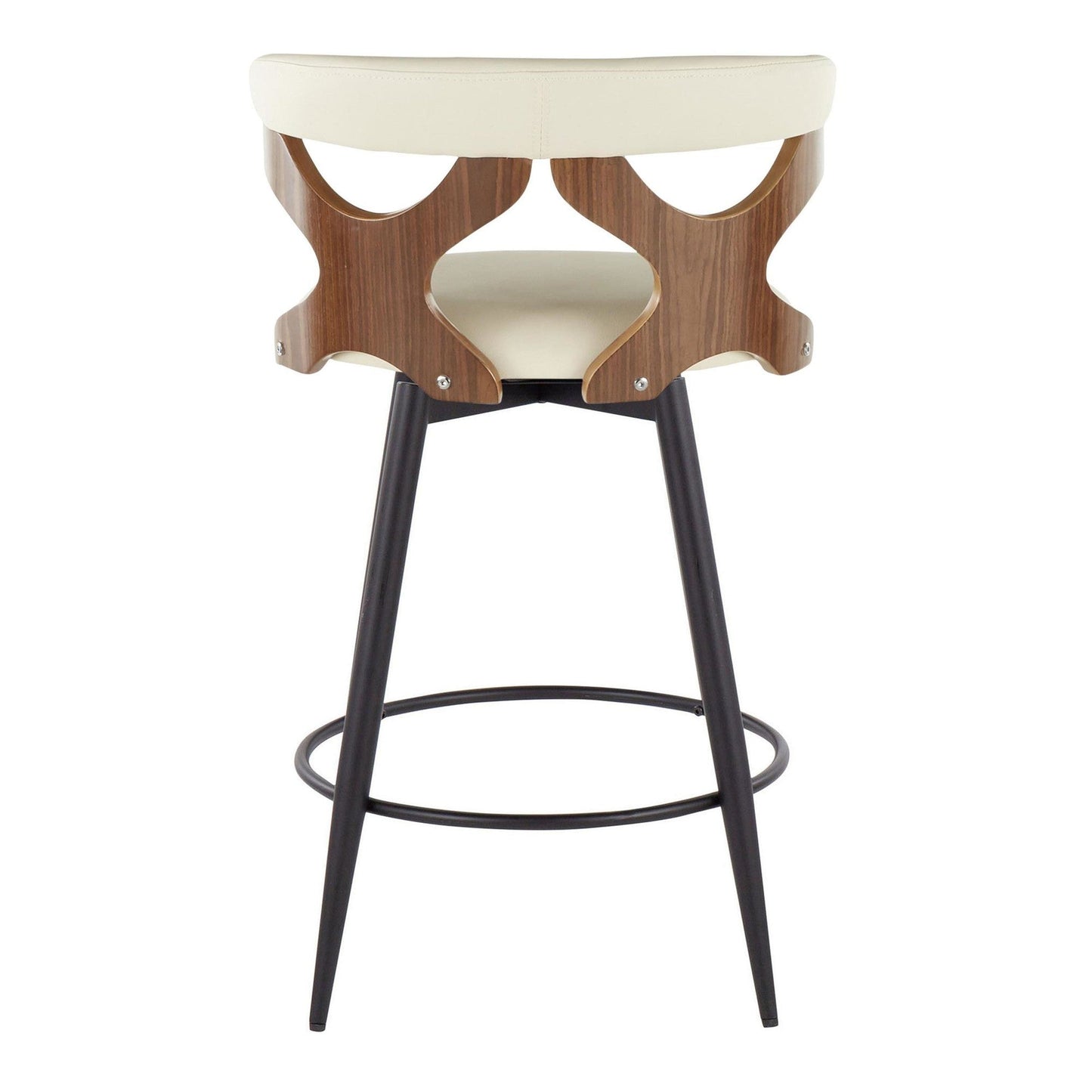 Majestic Office Furniture 25" Fixed-Height Counter Stool - Set of 2