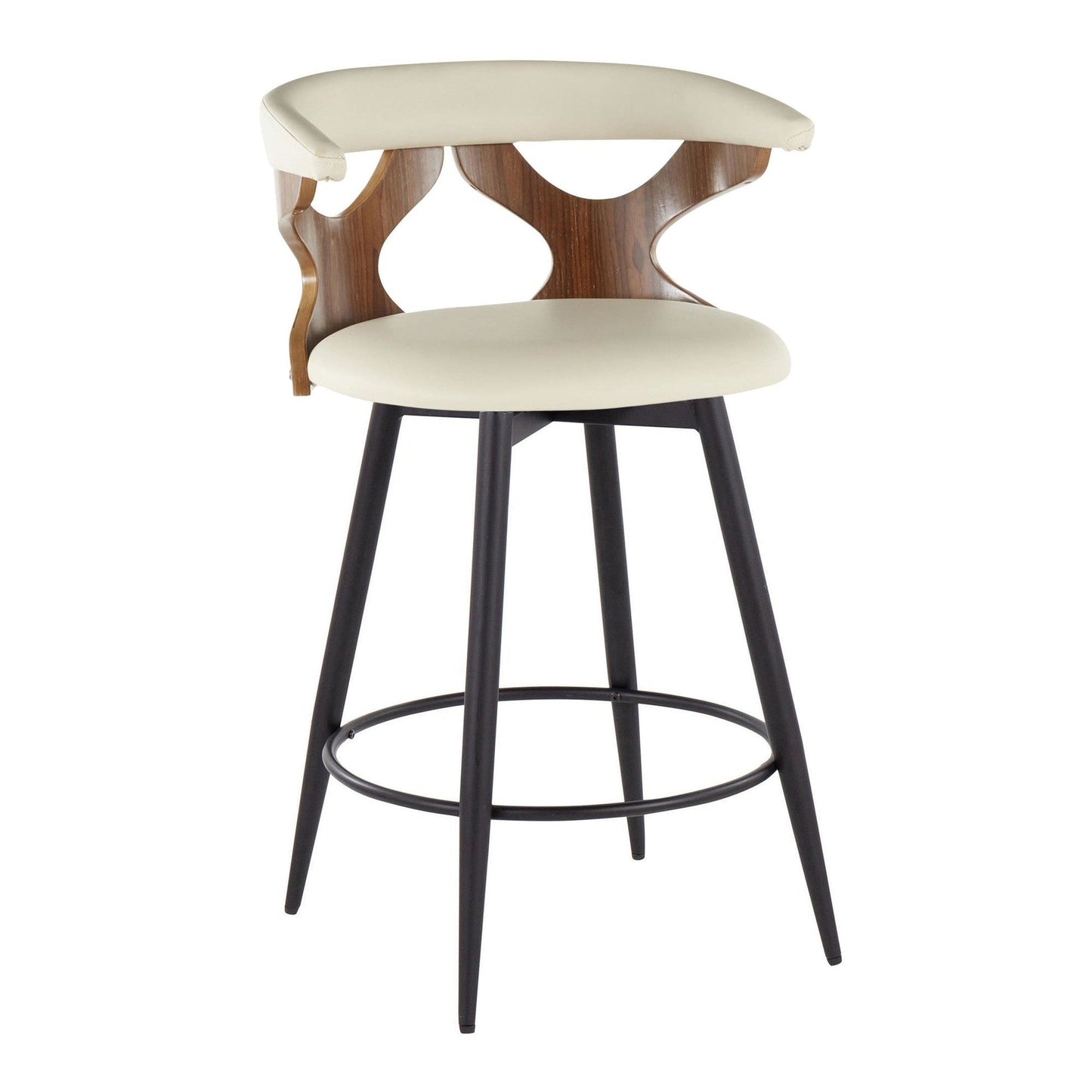 Majestic Office Furniture 25" Fixed-Height Counter Stool - Set of 2