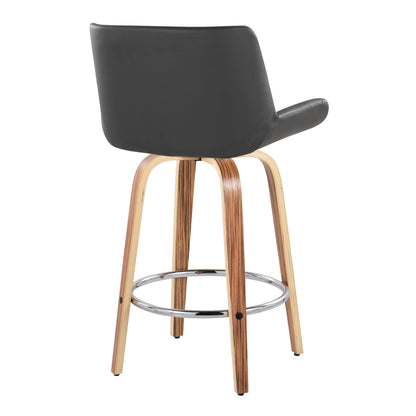 Majestic Office Furniture 25" Fixed-Height Counter Stool - Set of 2