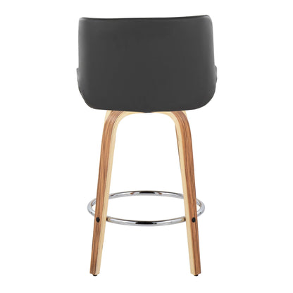 Majestic Office Furniture 25" Fixed-Height Counter Stool - Set of 2