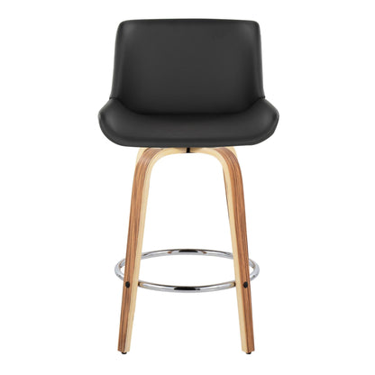 Majestic Office Furniture 25" Fixed-Height Counter Stool - Set of 2