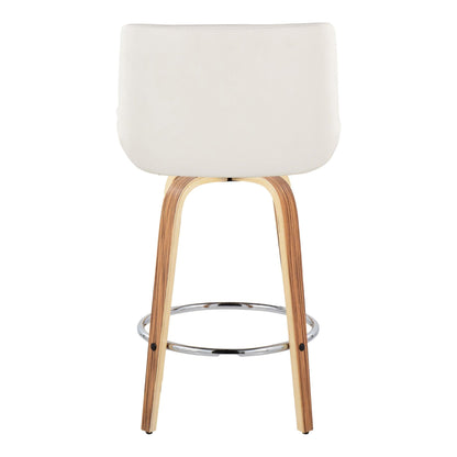 Majestic Office Furniture 25" Fixed-Height Counter Stool - Set of 2