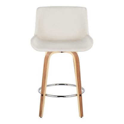 Majestic Office Furniture 25" Fixed-Height Counter Stool - Set of 2