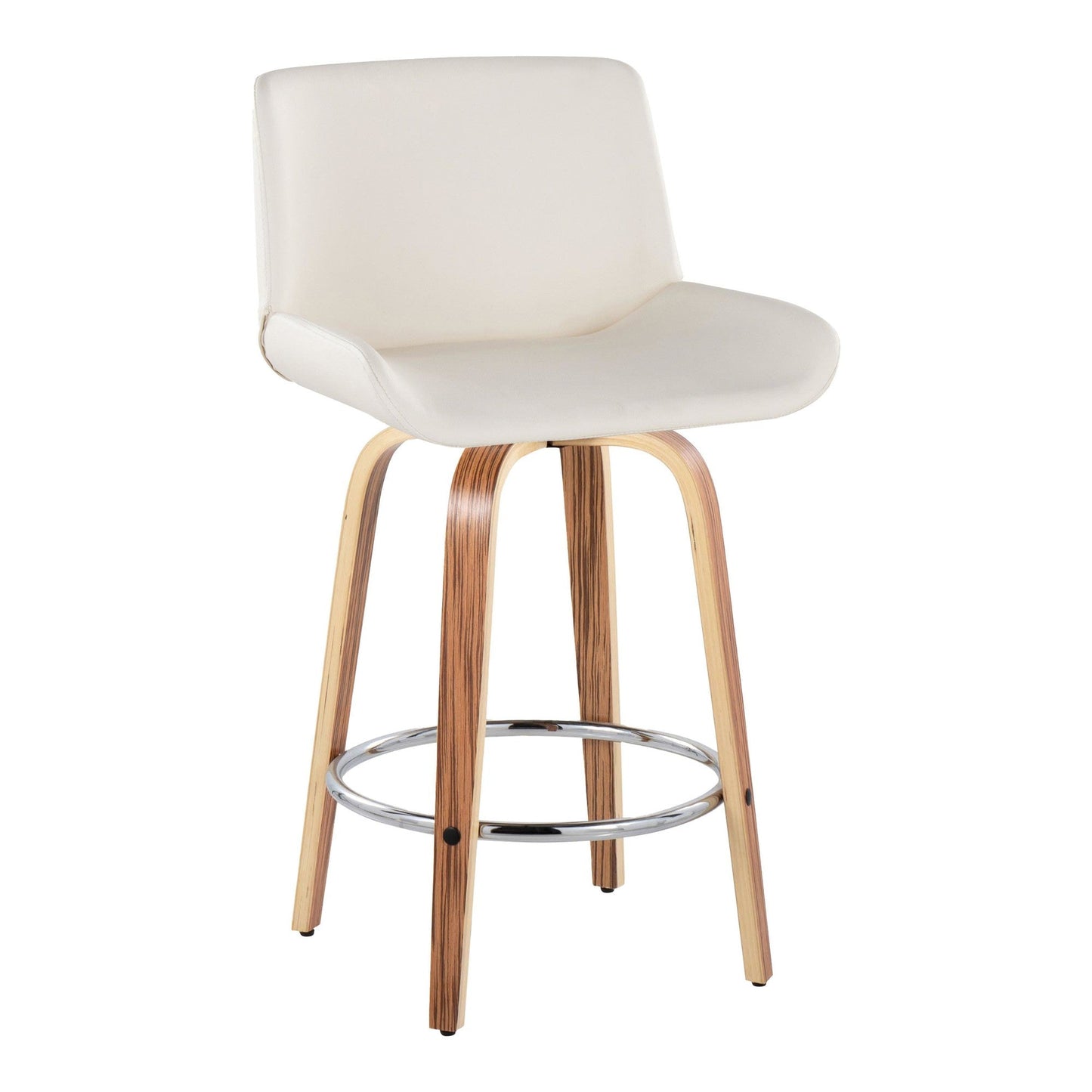 Majestic Office Furniture 25" Fixed-Height Counter Stool - Set of 2