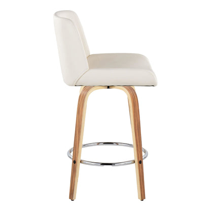 Majestic Office Furniture 25" Fixed-Height Counter Stool - Set of 2