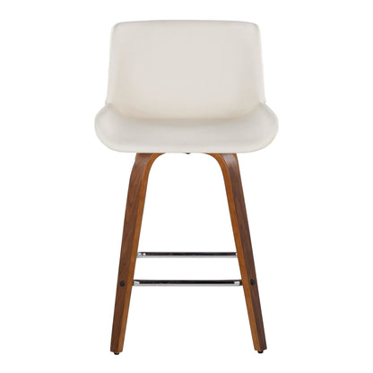 Majestic Office Furniture 25" Fixed-Height Counter Stool - Set of 2