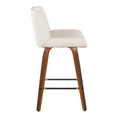 Majestic Office Furniture 25" Fixed-Height Counter Stool - Set of 2