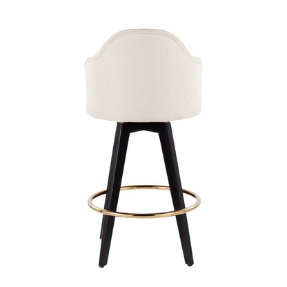 Majestic Office Furniture 26" Fixed-Height Counter Stool - Set of 2