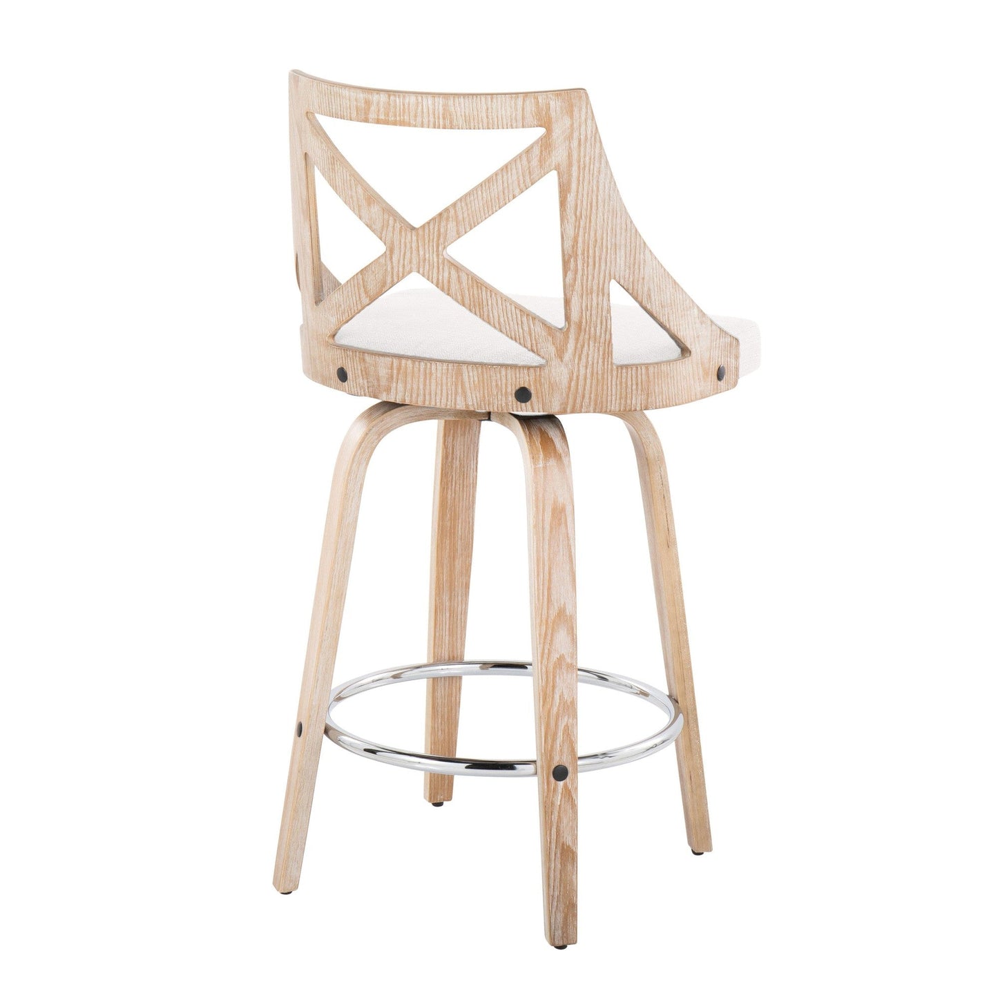 Majestic Office Furniture 26" Fixed-Height Counter Stool - Set of 2