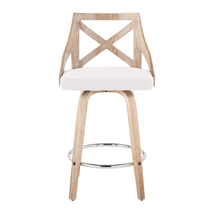 Majestic Office Furniture 26" Fixed-Height Counter Stool - Set of 2