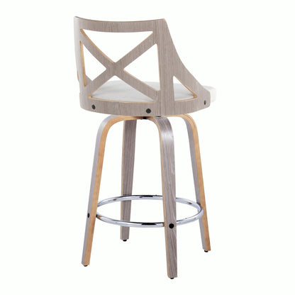 Majestic Office Furniture 26" Fixed-Height Counter Stool - Set of 2