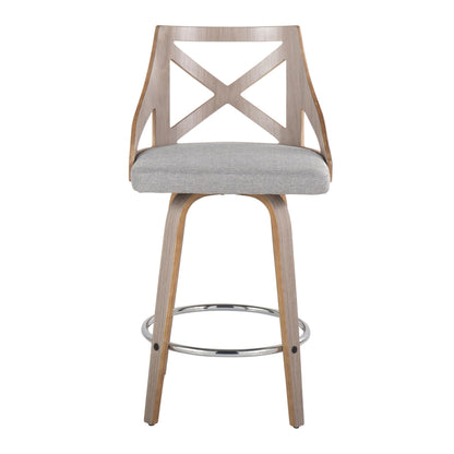 Majestic Office Furniture 26" Fixed-Height Counter Stool - Set of 2