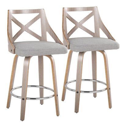 Majestic Office Furniture 26" Fixed-Height Counter Stool - Set of 2