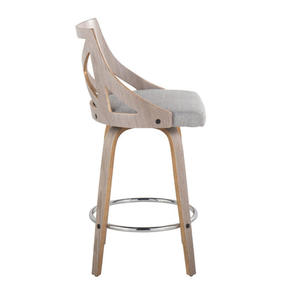 Majestic Office Furniture 26" Fixed-Height Counter Stool - Set of 2
