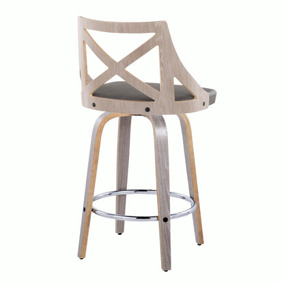 Majestic Office Furniture 26" Fixed-Height Counter Stool - Set of 2