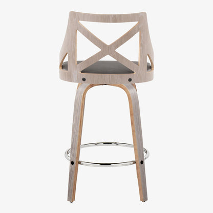 Majestic Office Furniture 26" Fixed-Height Counter Stool - Set of 2