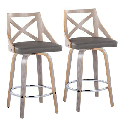 Majestic Office Furniture 26" Fixed-Height Counter Stool - Set of 2