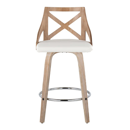 Majestic Office Furniture 26" Fixed-Height Counter Stool - Set of 2
