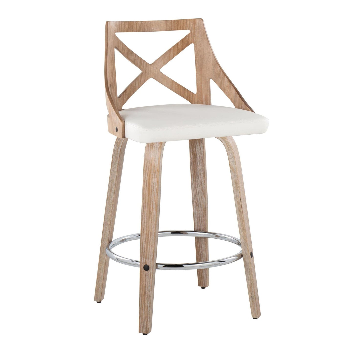 Majestic Office Furniture 26" Fixed-Height Counter Stool - Set of 2