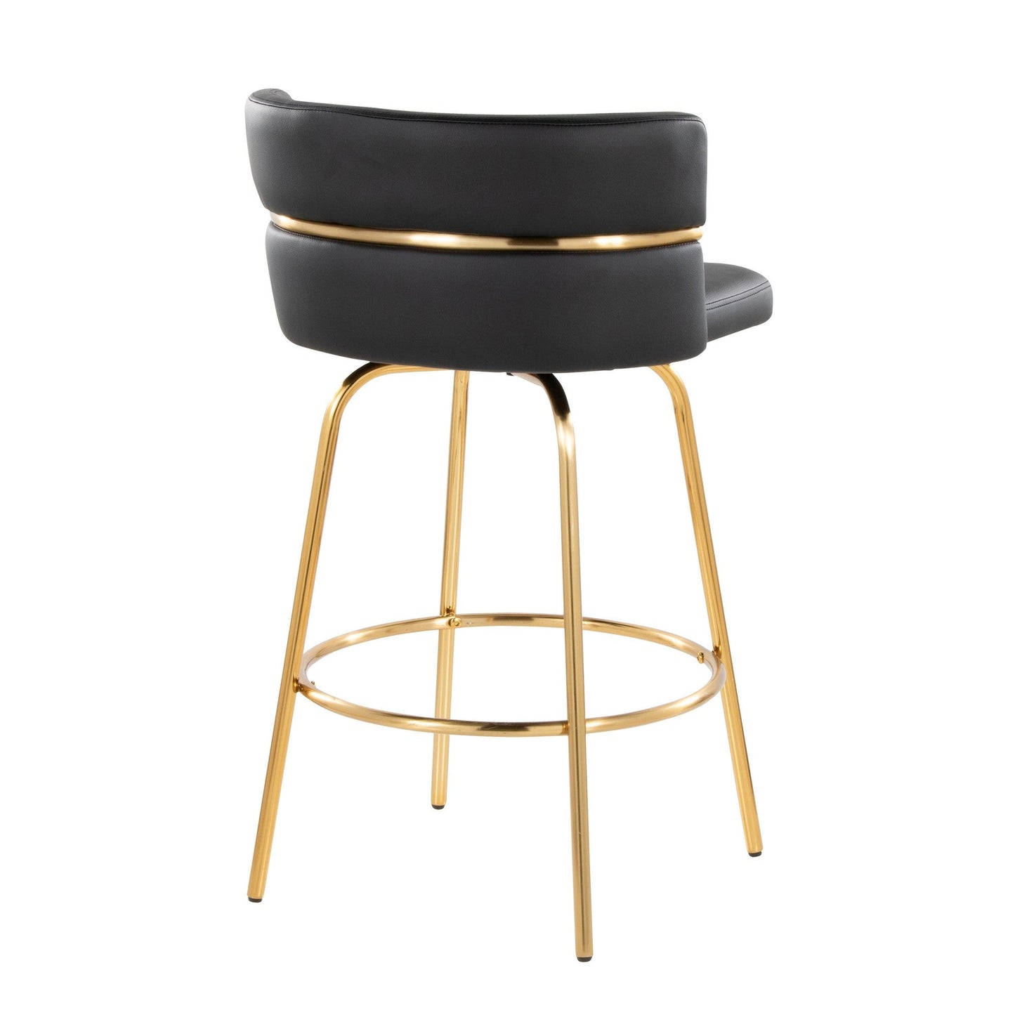 Majestic Office Furniture Claire 26" Fixed-Height Counter Stool - Set of 2