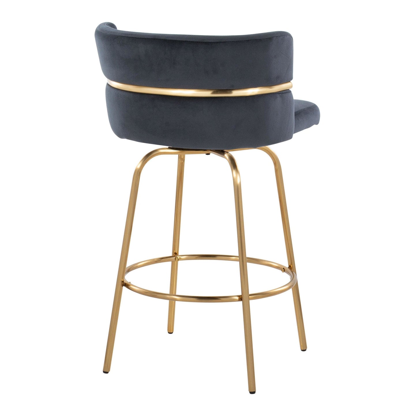 Majestic Office Furniture Claire 26" Fixed-Height Counter Stool - Set of 2