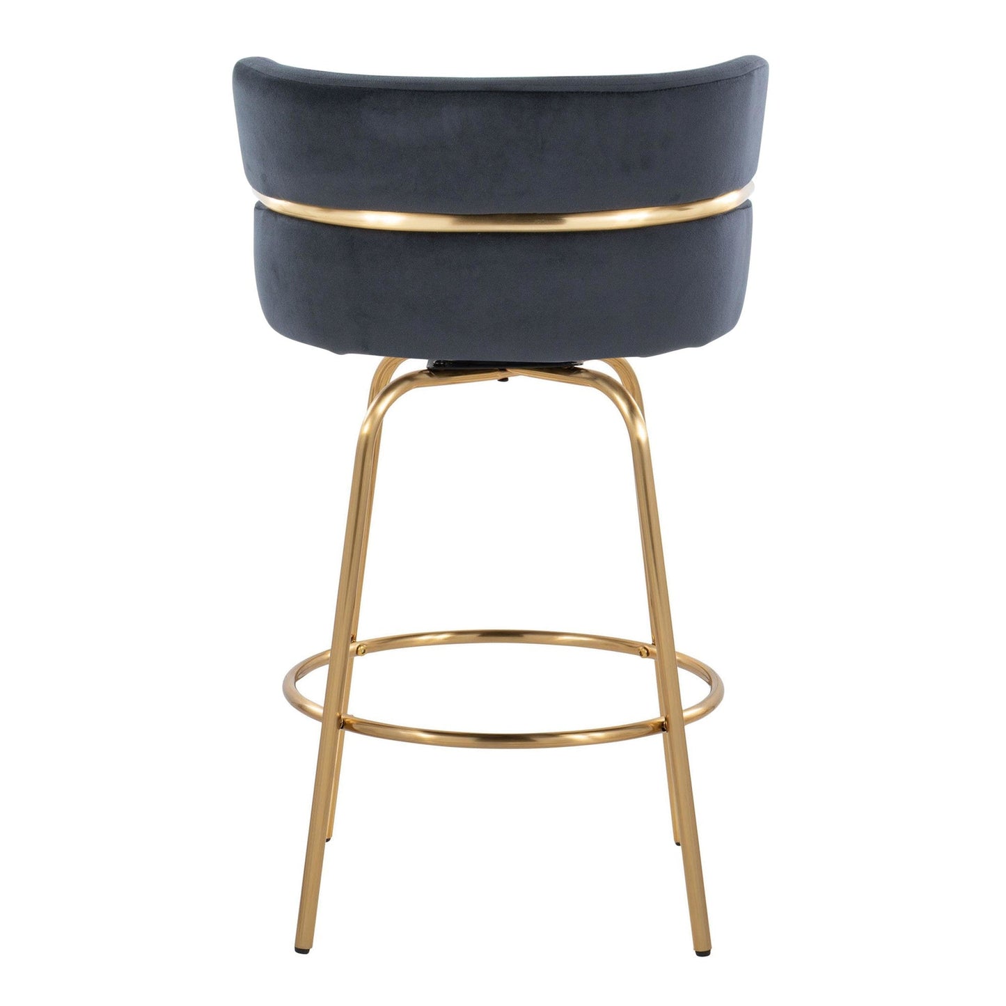 Majestic Office Furniture Claire 26" Fixed-Height Counter Stool - Set of 2
