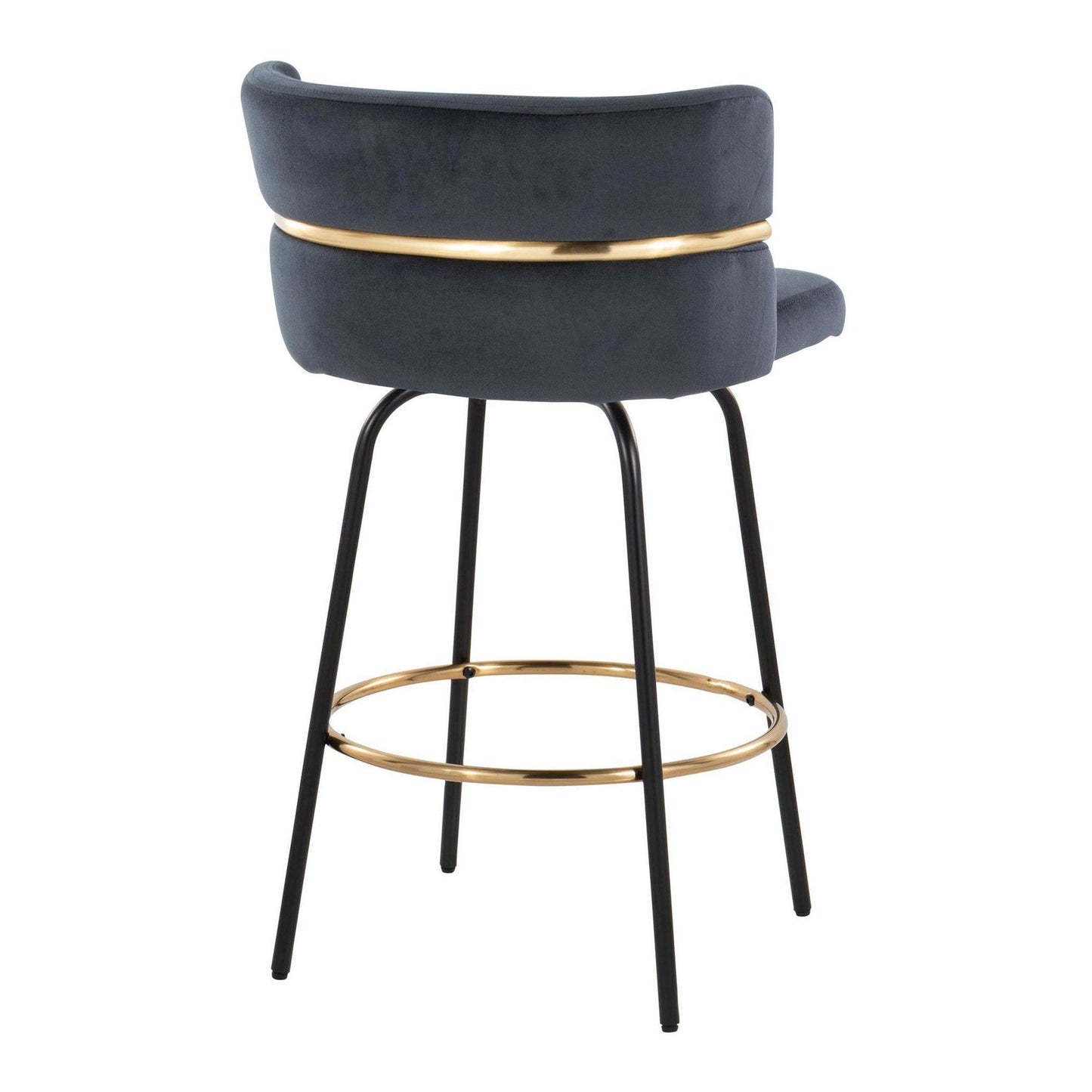 Majestic Office Furniture Claire 26" Fixed-Height Counter Stool - Set of 2