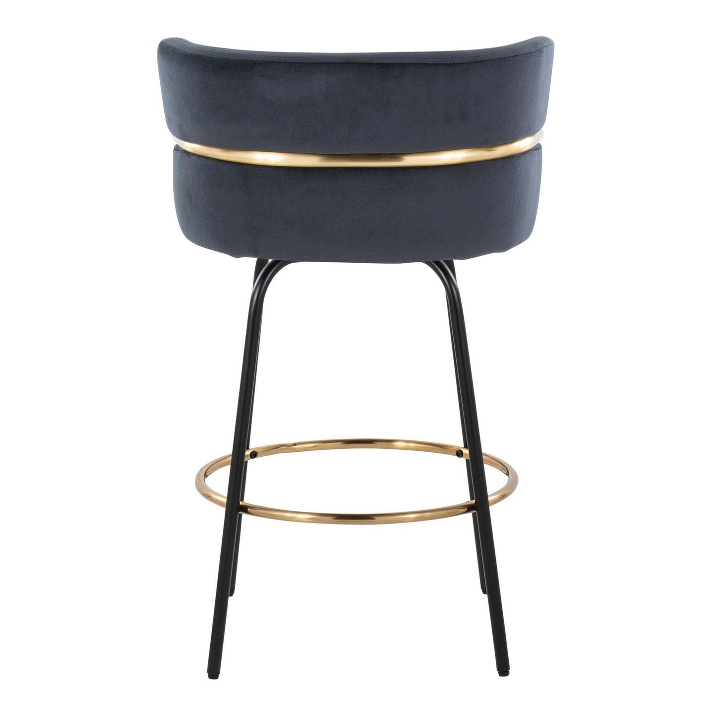 Majestic Office Furniture Claire 26" Fixed-Height Counter Stool - Set of 2