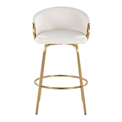 Majestic Office Furniture 26" Fixed-Height Counter Stool - Set of 2