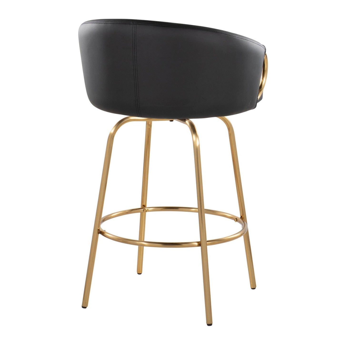 Majestic Office Furniture 26" Fixed-Height Counter Stool - Set of 2