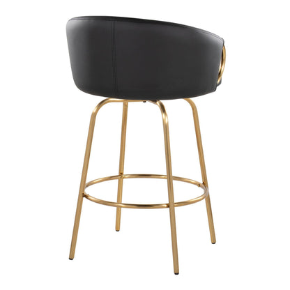 Majestic Office Furniture 26" Fixed-Height Counter Stool - Set of 2