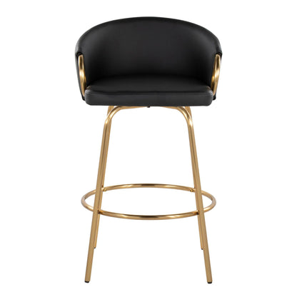 Majestic Office Furniture 26" Fixed-Height Counter Stool - Set of 2
