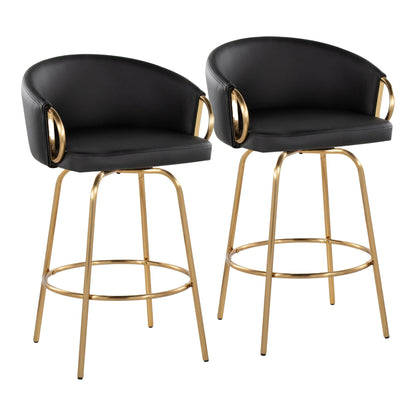 Majestic Office Furniture 26" Fixed-Height Counter Stool - Set of 2