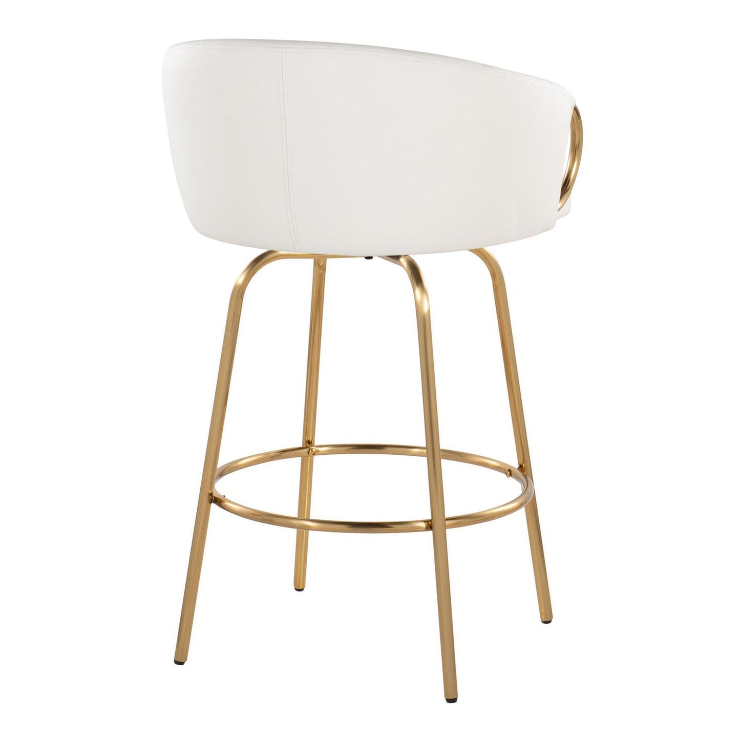 Majestic Office Furniture 26" Fixed-Height Counter Stool - Set of 2