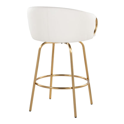 Majestic Office Furniture 26" Fixed-Height Counter Stool - Set of 2