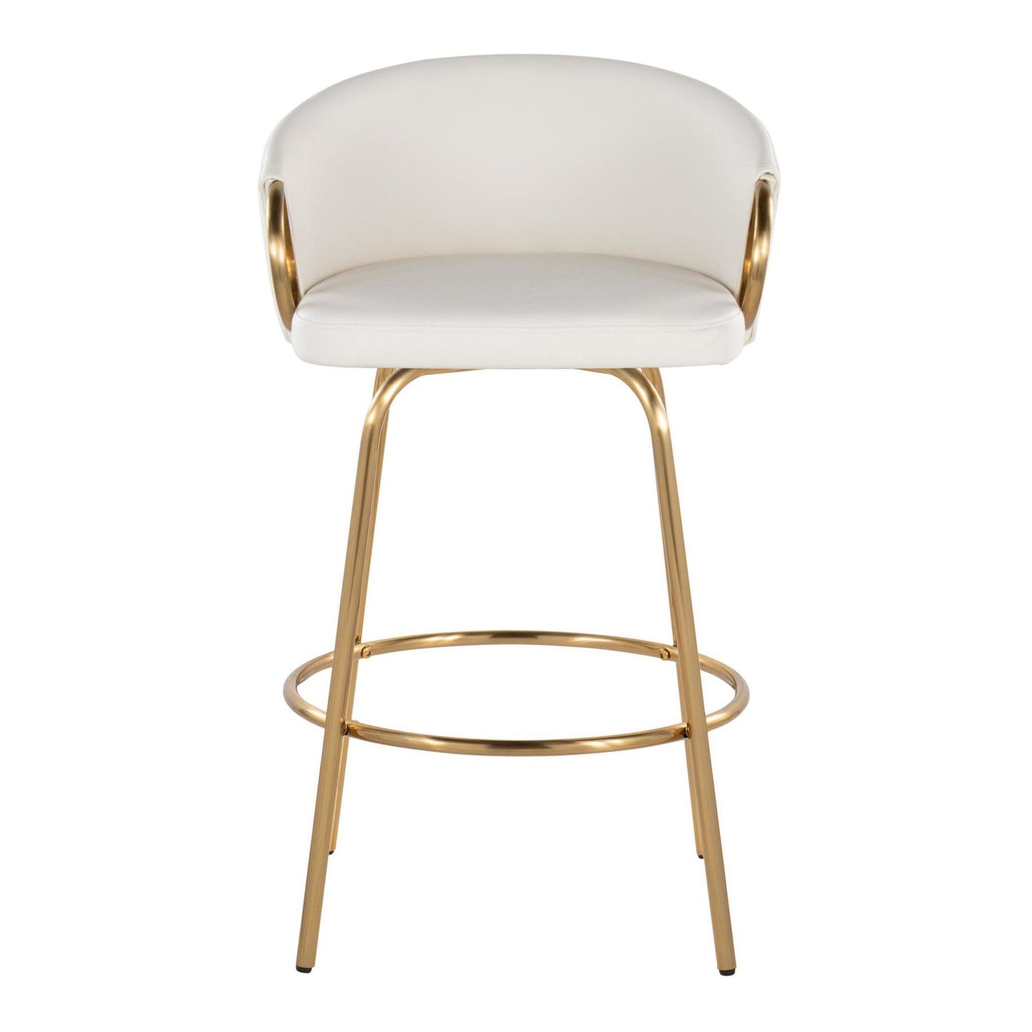 Majestic Office Furniture 26" Fixed-Height Counter Stool - Set of 2