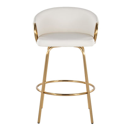 Majestic Office Furniture 26" Fixed-Height Counter Stool - Set of 2