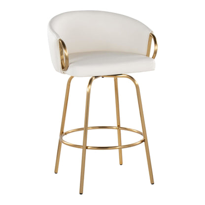 Majestic Office Furniture 26" Fixed-Height Counter Stool - Set of 2