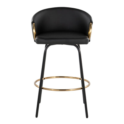 Majestic Office Furniture 26" Fixed-Height Counter Stool - Set of 2