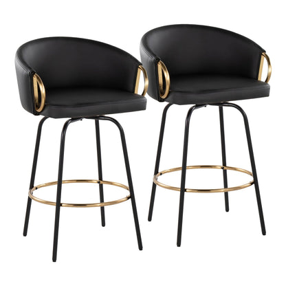 Majestic Office Furniture 26" Fixed-Height Counter Stool - Set of 2