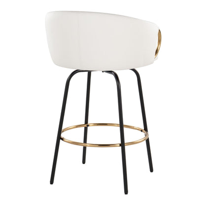 Majestic Office Furniture 26" Fixed-Height Counter Stool - Set of 2