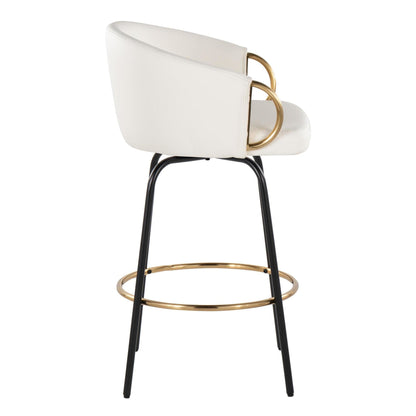 Majestic Office Furniture 26" Fixed-Height Counter Stool - Set of 2